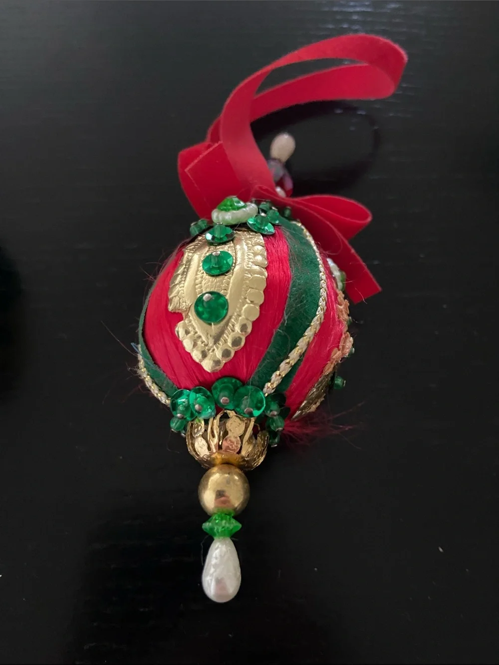 Handmade Christmas Ornaments Set of 6 xx